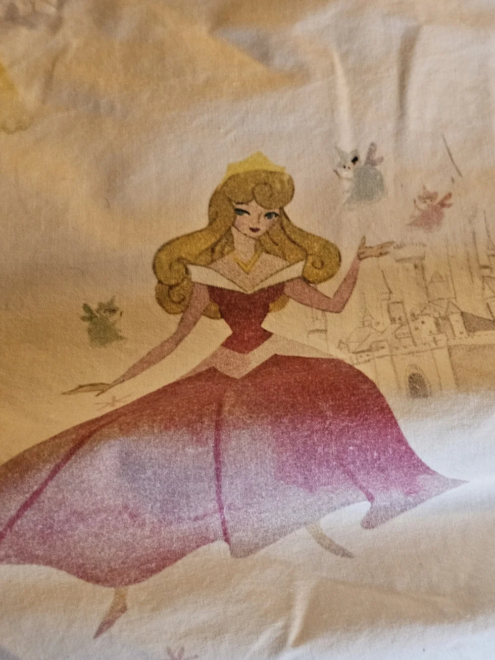 Pottery Barn Kids Disney Princess  Crib Sheet